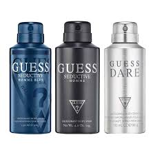 Guess Seductive Homme Blue Dare Seductive Homme Pack Of 3 Deodorants 150ml Deodorants For Men Guess Seductive Homme Blue Dare Seductive Homme Pack Of 3 De Deodorant Guess Seductive Deodorant Spray
