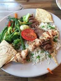 Kabobs Mixed Beef And Chicken With Basmati Rice The Steamed Veggies Were Fantastic Picture Of Local Table Katy Tripadvisor
