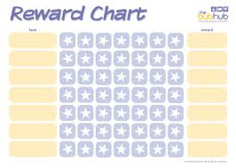 Reward Chart Stars Printable Bub Hub