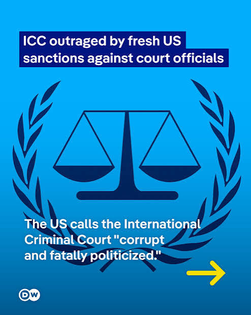 The International Criminal Court has reacted with outrage after the US decision to sanction the court's president and a senior prosecution lawyer. The court says the Trump administration has now slapp