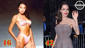 Angelina jolie and brad pitt's first biological child was born into extraordinary circumstances. Angelina Jolie From 0 To 42 Years Old Youtube
