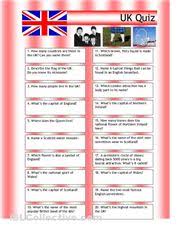 English is a universal language, a must in today's world. Quiz Uk Trivia Quiz English Classroom Teaching Life