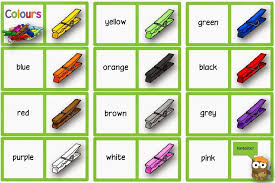 Ubungsmaterial Zum Thema Colours Gastmaterial Englisch Grundschule Englisch Englischunterricht