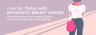 While there is currently no cure, you do have options. Live For Today With Metastatic Breast Cancer
