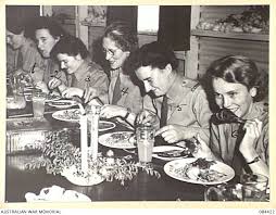 CAMP PELL, VIC. 1944-12-25. AWAS AT 4 ...