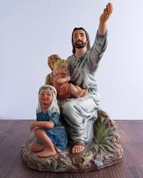 Maybe you would like to learn more about one of these? Home Interiors Jesus Homco 1481 Jesus With Children Homco House Interior Easter Figurine