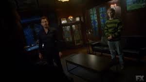 I'm calm, i know the secret. Green Sweater Worn By Tate Langdon Evan Peters On The Set Of American Horror Story S08e06 Spotern