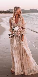 30 Wonderful Beach Wedding Dresses For Hot Weather Beach Wedding Dress Boho Wedding Dress Guide Boho Beach Wedding