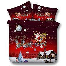 Completi copripiumino e federe abbinate per ogni stagione singoli e matrimoniali cotone o flanella ordina qui Tutto Per Il Natale S X Mcome Serie Morbido Tessuto Tencel Letti Matrimoniali Queen Letto Super King Size Natale Set Biancheria Da Letto 3d Santa Claus Copripiumino Impostare