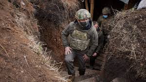 That will force entire cities into blackouts. Ukrainian President Visits Eastern Frontline As Tensions Rise With Russia World News Sky News