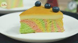 Kita masak kukus je #kekkaramel #pudingkaramel #kekkaramelcoklat hai, assalamualaikum kepada semua. Resepi Kek Karamel Pelangi Creme Caramel Rainbow Cake Recipe Indo Eng Subs Youtube