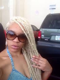 Black And Platinum Blonde Box Braids Platinum Blonde Marley Twist Invisible Root Black Girl Braids Blonde Eyebrows Vibrant Hair Colors