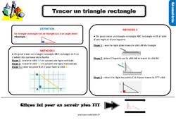 Notez bien que votre ligne de mesure doit être perpendiculaire à (à 90 . Triangles Ce2 Cycle 2 Exercice Evaluation Revision Lecon
