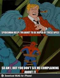 With Great Power Comes Great Responsibility Spiderman Meme Marvel Funny Funny Memes