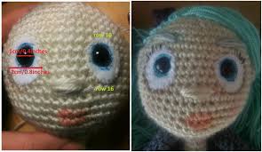 Long awaited amigurumi eyes embroidering tutorial is finally here! Fashion Doll Free Crochet Pattern The Magic Loop