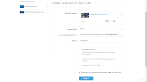 Penalti sebesar 2% x rp 5,000,000 = rp100,000. Pengalaman Deposito Bank Mandiri Via Mandiri Online 2021