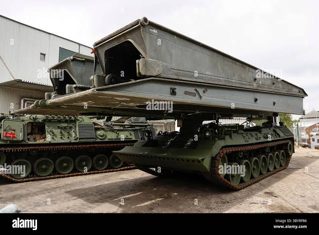 June 20, 2023, FLENSBURG, Schleswig-Holstein, Germany: Flensburg (Germany),  20/06/2023.- An engineer tank Dachs is seen at FFG Flensburger Fahrzeugbau  Gesellschaft during a visit of NATO Secretary General and German Defence  Minister in