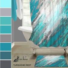 Home home & decoration bathroom set 20+ gorgeous coral bathroom decorathing for amazing bathroom inspiration teal and coral bathroom decor to download this teal and coral bathroom decor 16 in high resolution, right click on the image and choose save image and then you will get. Coral Purple And Teal Shower Curtain Bath Mat Sets Etsy In 2021 Teal Bathroom Decor Teal Shower Curtains Teal Shower Curtain