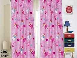 To avoid pink overload in your room, try grey compliments every shade of pink, from bright, hot pink to delicate pale shades. Kids Girls Window Curtain Panels With Tiebacks 4 Piece Set Princess Fairy Castle Kingdom Theme Print Window Curtain For Girls Kids Hot Pink Girls Kids Teens Room Decor Fairy Curtains Buy Online