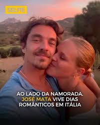 No Instagram, José Mata partilha vídeo no qual se mostra apaixonado, ao  lado da namorada, Panama Cook. 💛