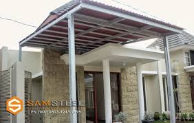 Harga kanopi baja ringan juli 2019 murah terbaru dekor rumah. 63 Ide Canopy Baja Ringan Kanopi Atap Semarang
