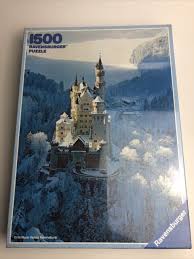 I do not suggest this puzzle to anyone who. Toys Games Jigsaws Ravensburger Neuschwanstein In Winter 1500 Piece Jigsaw Puzzle