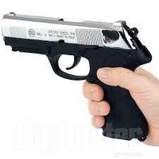 This model is most famous for its appearances in james bond 007 films. Pistola A Salve Beretta P4 Calibro 8 Nickel Nera Bruni