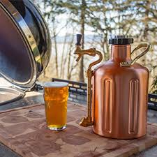 Tungsten gray pressurized growler (64 go/ts) by growlerwerks. Amazon Com Growlerwerks Copper Ukeg Carbonated Growler 128 Oz Home Kitchen