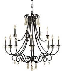 Framburg 2997mb Liebestraum 12 Light 42 Inch Mahogany Bronze Foyer Chandelier Ceiling Light