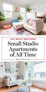19 Of The Most Stylish Inspiring Studio Apartments Apartment Therapy Small Spaces Studio Apartment Living Small Apartment Therapy