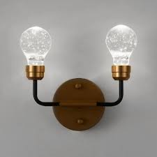 They also provide the necessary illumination for safety, accent architectural wall light fixtures also have their practical uses, as guiding lights in a hall or stairway. Post Modern Wall Sconce 2 Light Bulb Shaped Glacier Wall Lighting Hotel Bedside Hallway Led Ambient Seedy Glass Wall Lights Fixture With Warm Cool White Light Takeluckhome Com