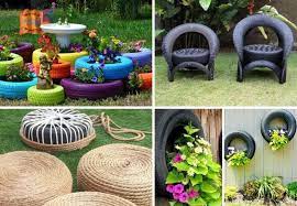 1001 idees de recyclage de pneu facile et economique jardin aux pneus diy meubles de jardin jardin pour enfants
