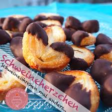 Schweineherzchen Zum Valentinstag Rezept Rezepte Schweineohren Essen