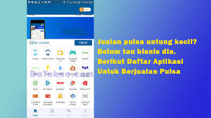 Karena inti dari jualan pulsa adalah niat, disiplin dan tentunya konsisten. Aplikasi Jual Pulsa Termurah Tanpa Modal Jualan Laris Dong Datekno Com
