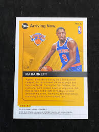 Related to nba hoops rj barrett rookie card. Lot Mint 2019 20 Panini Hoops Gold Foil Arriving Now Rj Barrett Rookie 4 Basketball Card