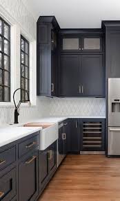 Best Greige Kitchen Cabinets 2021 In 2020 Modern Kitchen Design Blue Kitchen Cabinets White Kitchen Design