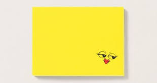 Kissing Yellow Smiley Face Post It Notes Emoji Emojis Smiley Smilies Post It Notes Yellow Smiley Face Notes