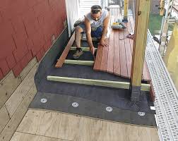 Thompson's is a parafin (wax) based product. Decking Over A Roof Fine Homebuilding