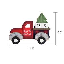 New users enjoy 60% off. Retro Vintage Metal Truck Christmas Ornament Table Top Decor Kids Xmas Gifts Red Toys Hobbies Cars Trucks Vans
