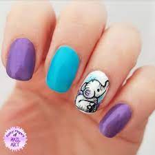 Baby Elephant Nail Art Elephant Nails Elephant Nail Art Baby Shower Nails