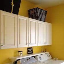 Black Yellow And White Laundry Room A Few More Accessories And I Ll Be All Done House Design Kitchen White Laundry White Laundry Rooms