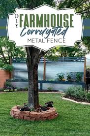 Check spelling or type a new query. Diy Farmhouse Corrugated Metal Fence Planter Box Build Life Should Cost Less