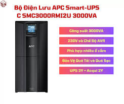 Bộ Điện Lưu APC Smart-UPS C SMC3000RMI2U 3000VA