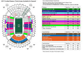 aloha stadium map seating aloha stadium tickets 2019 09 04