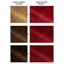 Garnier Olia 6 60 Intense Red Garnier Hair Color Red Garnier Hair Color Dyed Red Hair