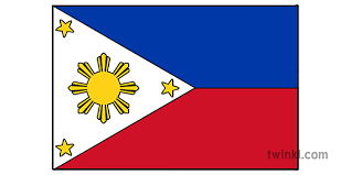 A printable pdf version of the flag is also available. Philippines Flag Illustration Twinkl