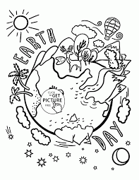 In this section you can find a large collection of black and white images of planets. 50 Earth Day Coloring Pages In 2019 Save Earth Coloring Pages