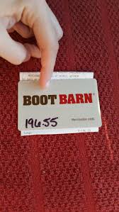 Maybe you would like to learn more about one of these? Find More 196 55 Gift Card To Boot Barn For Sale At Up To 90 Off