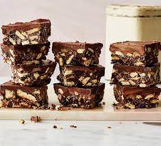 Chocolate Tiffin Recipe Chocolate Tiffin Recipe Bbc Good Food Recipes Chocolate Crunch