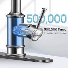 Best kitchen faucets with pull out spray 2018 honda. 3 Spray Mode 100 Lead Free Farmhouse Kitchen Sink Faucet For Kitchen Sink Rv Kitchen Faucet With Pull Down Sprayer Brushed Nickel Watersong Kitchen Sink Faucet Single Handle 1hole With Deck Plate Kitchen
